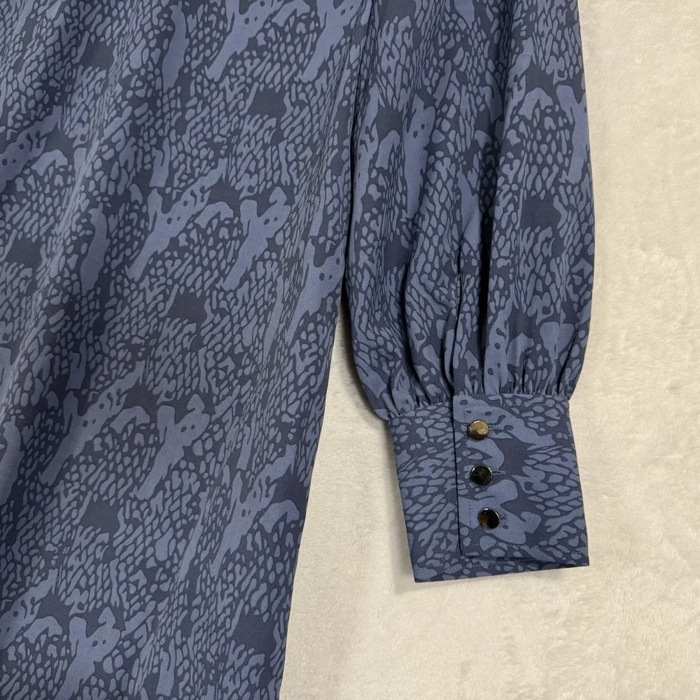 NWT Soft Surroundings‎ Irina Shirt Dress Size XL Midi Belted Long Sleeve Drapey - Picture 15 of 16